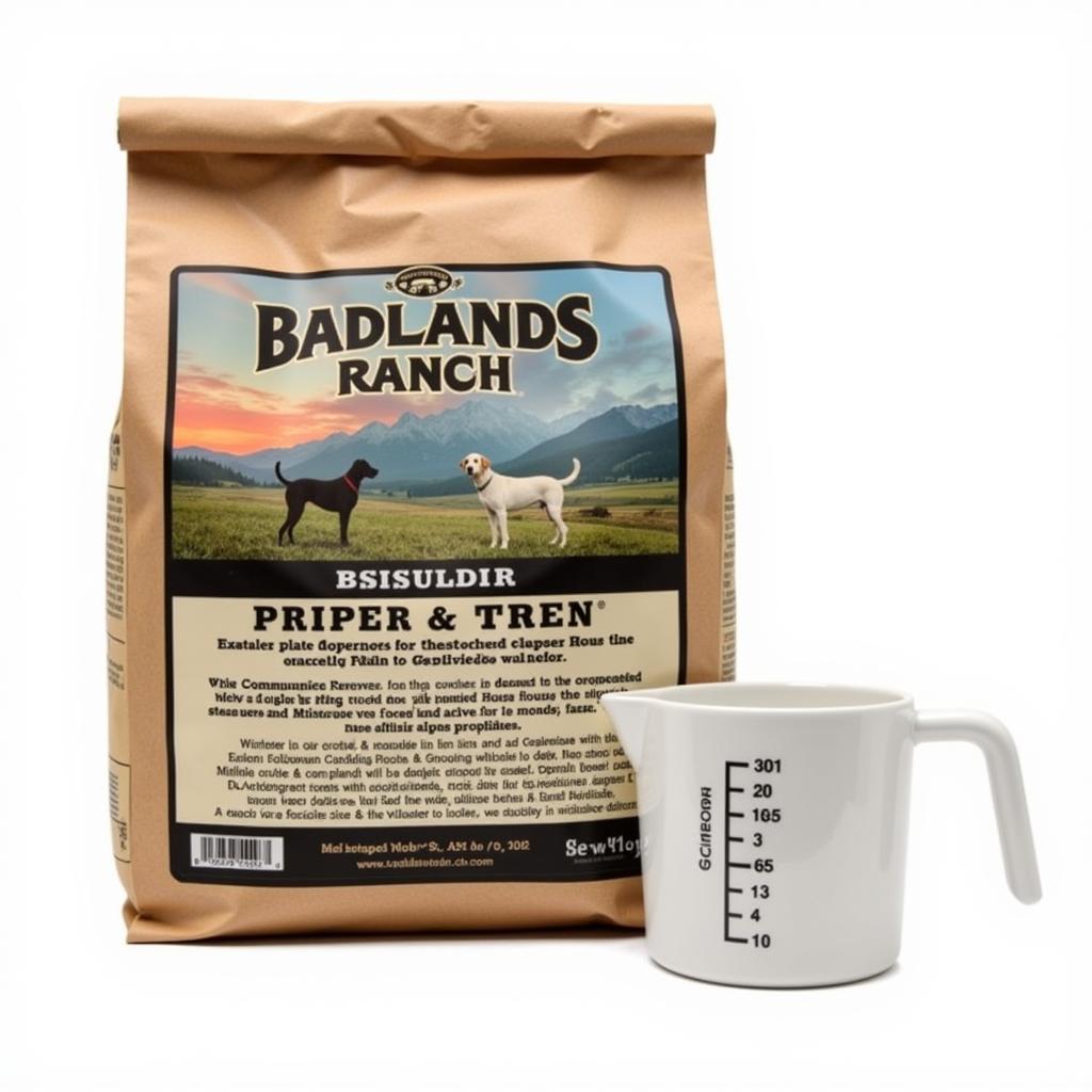 Badlands Ranch Small Dog Food Bag