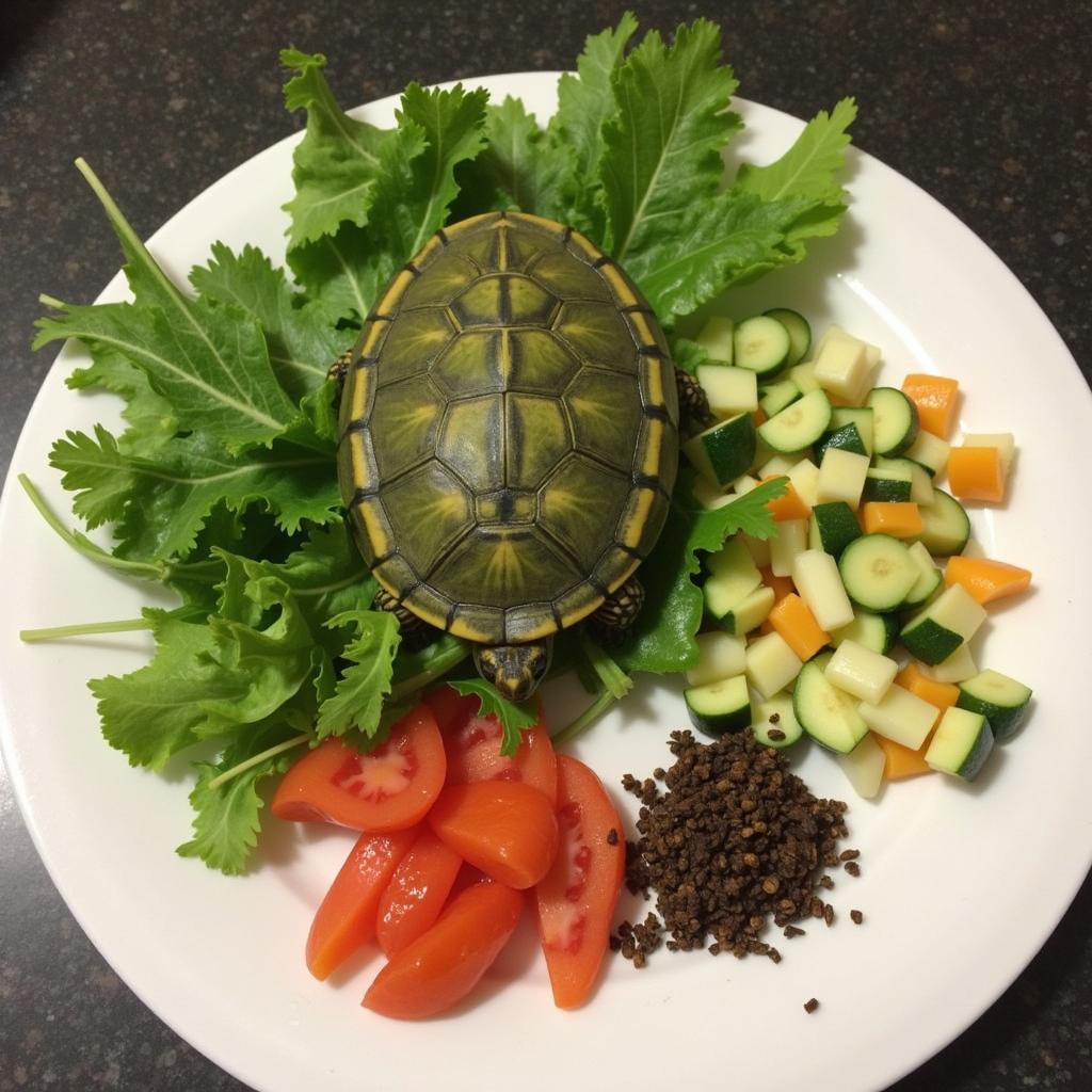 A Balanced Meal for a Florida Box Turtle