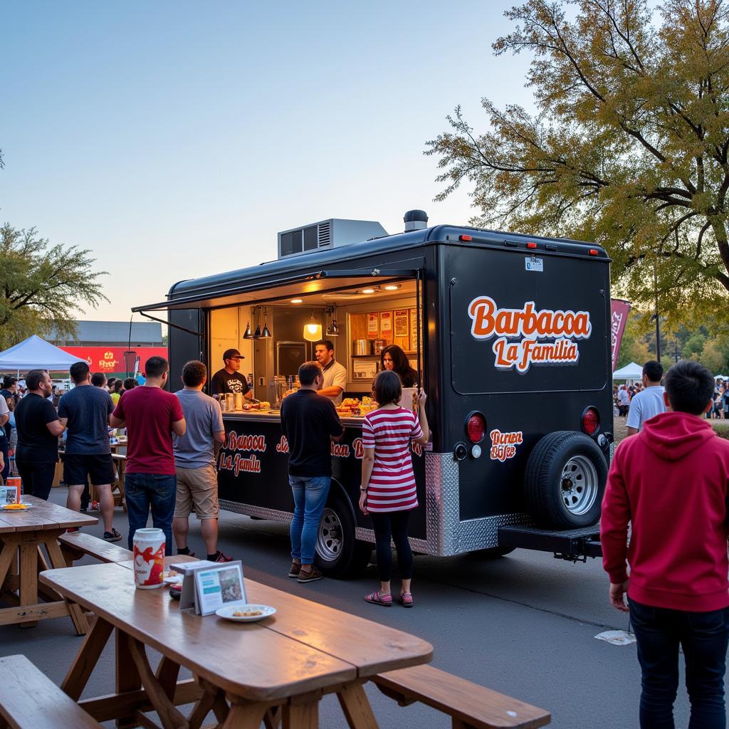 Barbacoa La Familia Food Truck Atmosphere