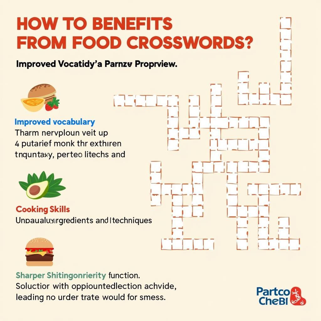 Benefits of Solving Food-Related Crossword Puzzles