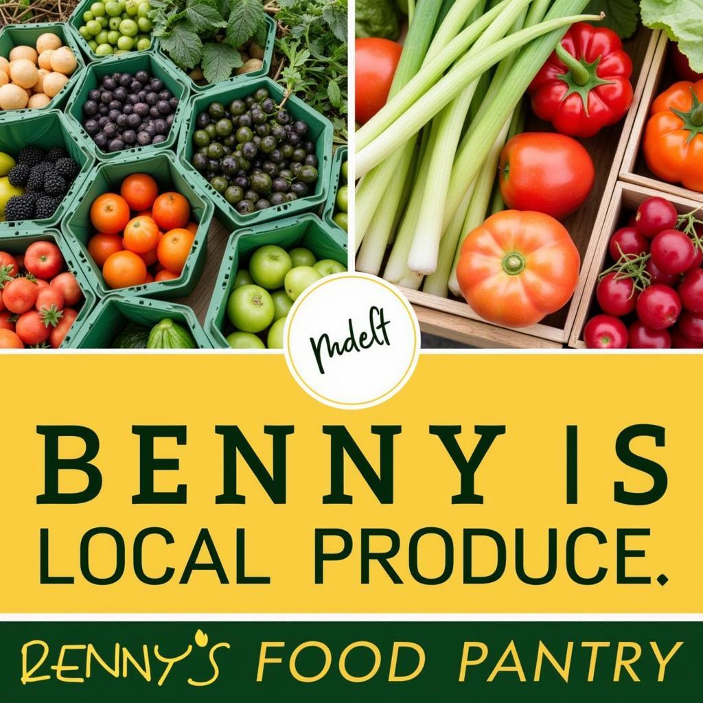 Fresh, Locally Sourced Produce at Benny's Food Pantry