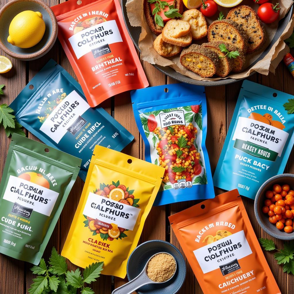 Variety of best camping freeze-dried food options