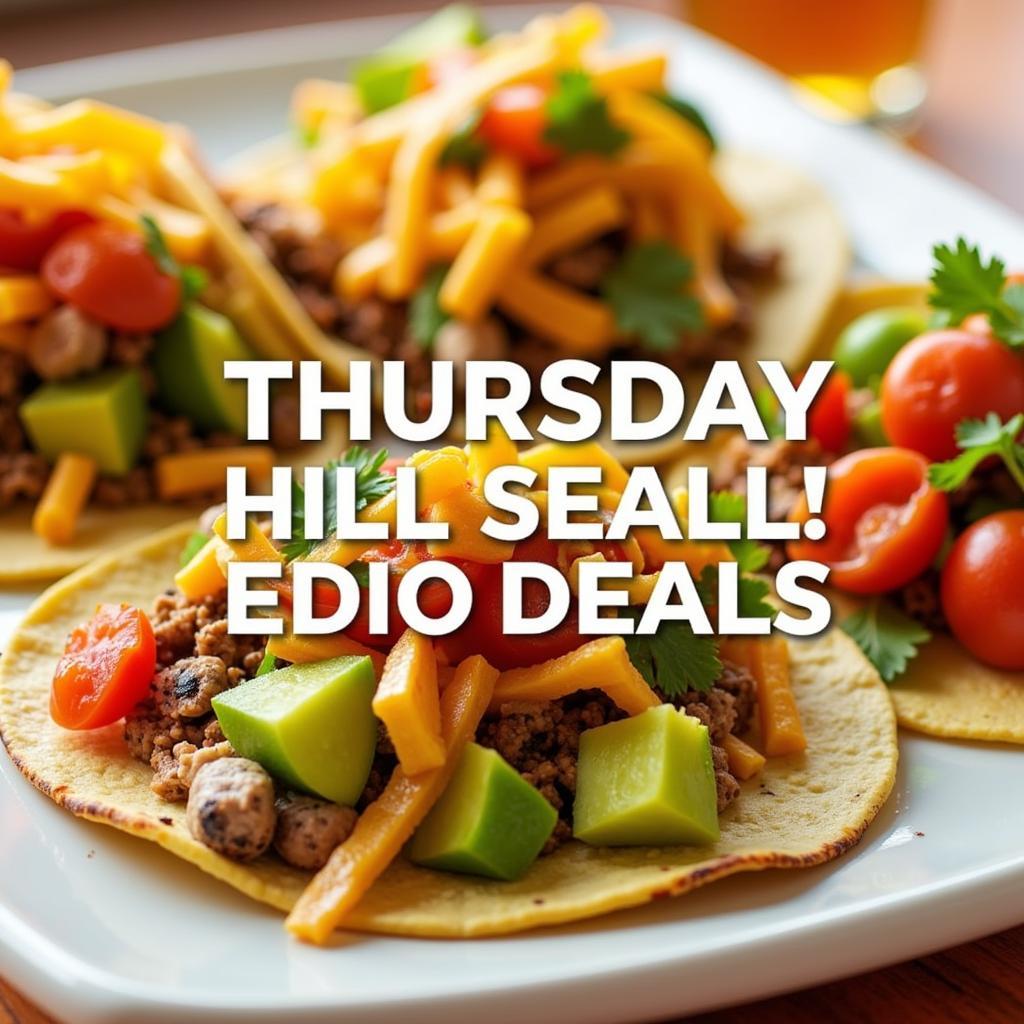 Best Food Deals Thursday: Tacos