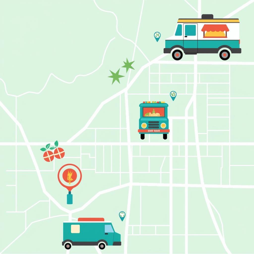 Map of Best Food Trucks in Doral, Florida