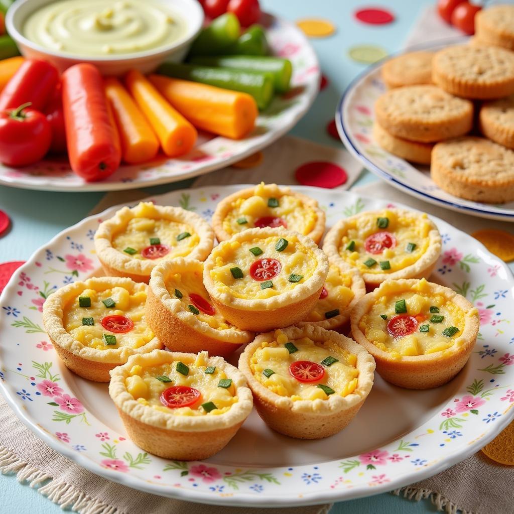 Bingo Night Snack Spread