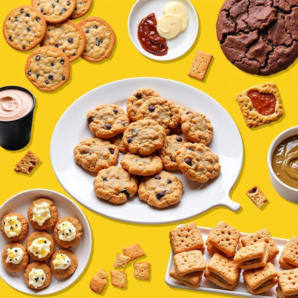 A wide variety of bisco foods, from classic cookies to savory crackers.