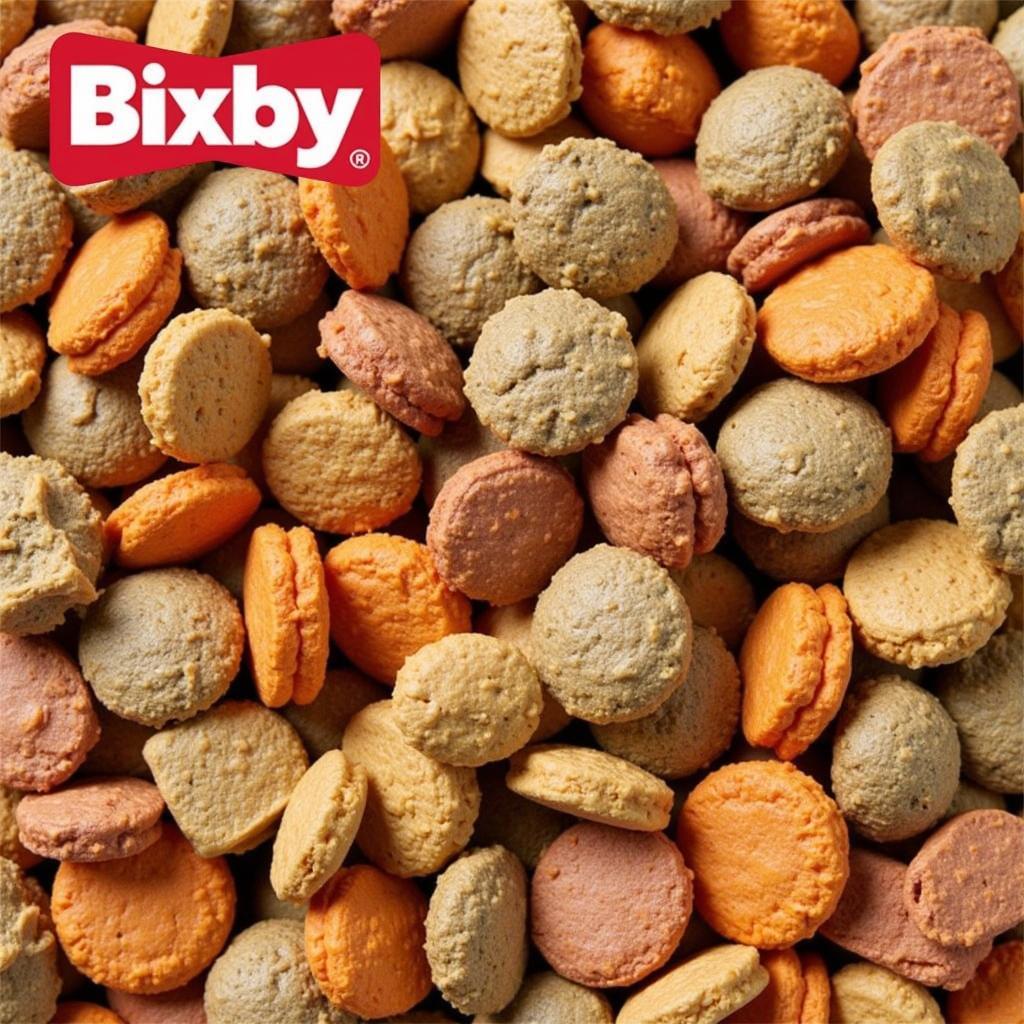 Assortment of Bixby Dry Kibble Flavors