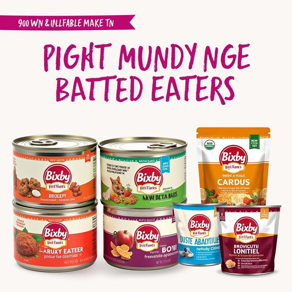 Bixby Wet Food Variety for Picky Eaters