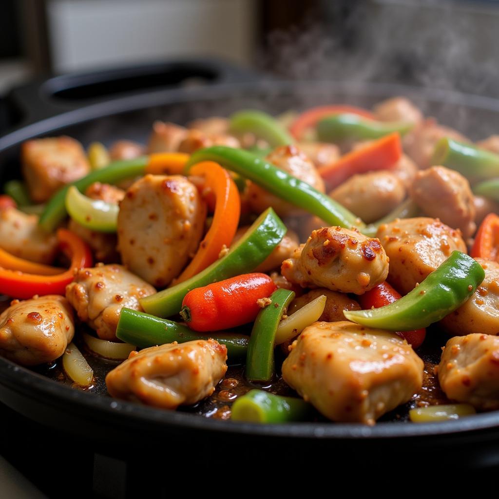 Blackstone Chinese Chicken Stir-fry