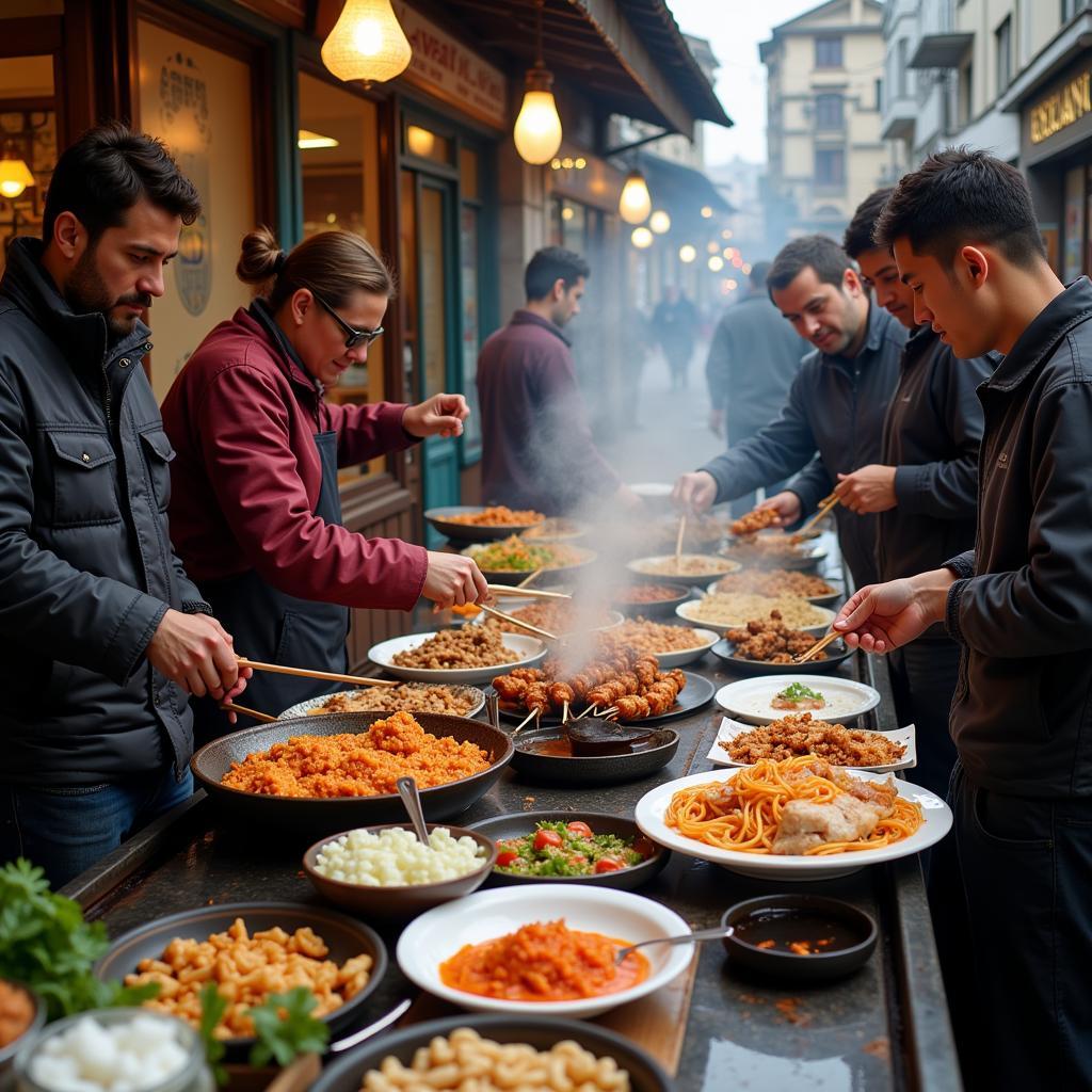 Bolian Street Food Vendors