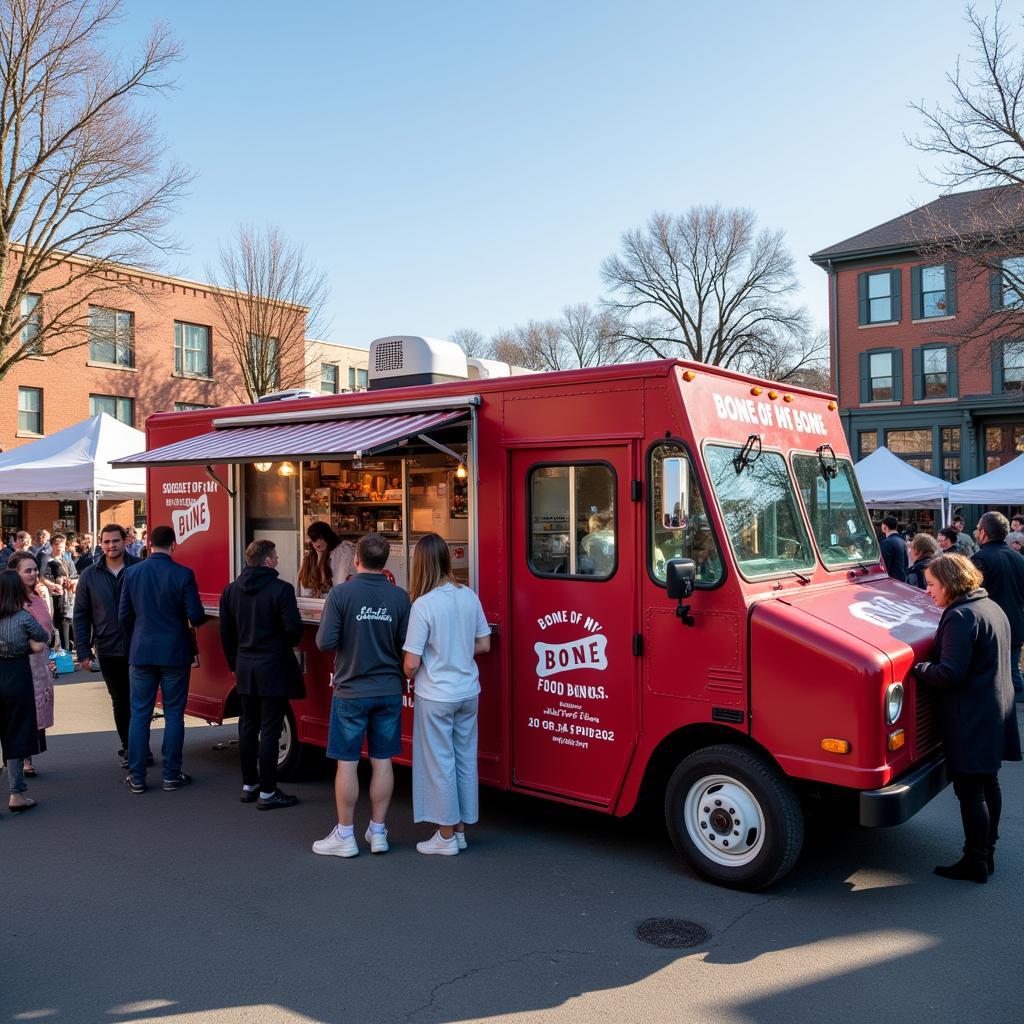 Bone of My Bone Food Truck at a Local Event