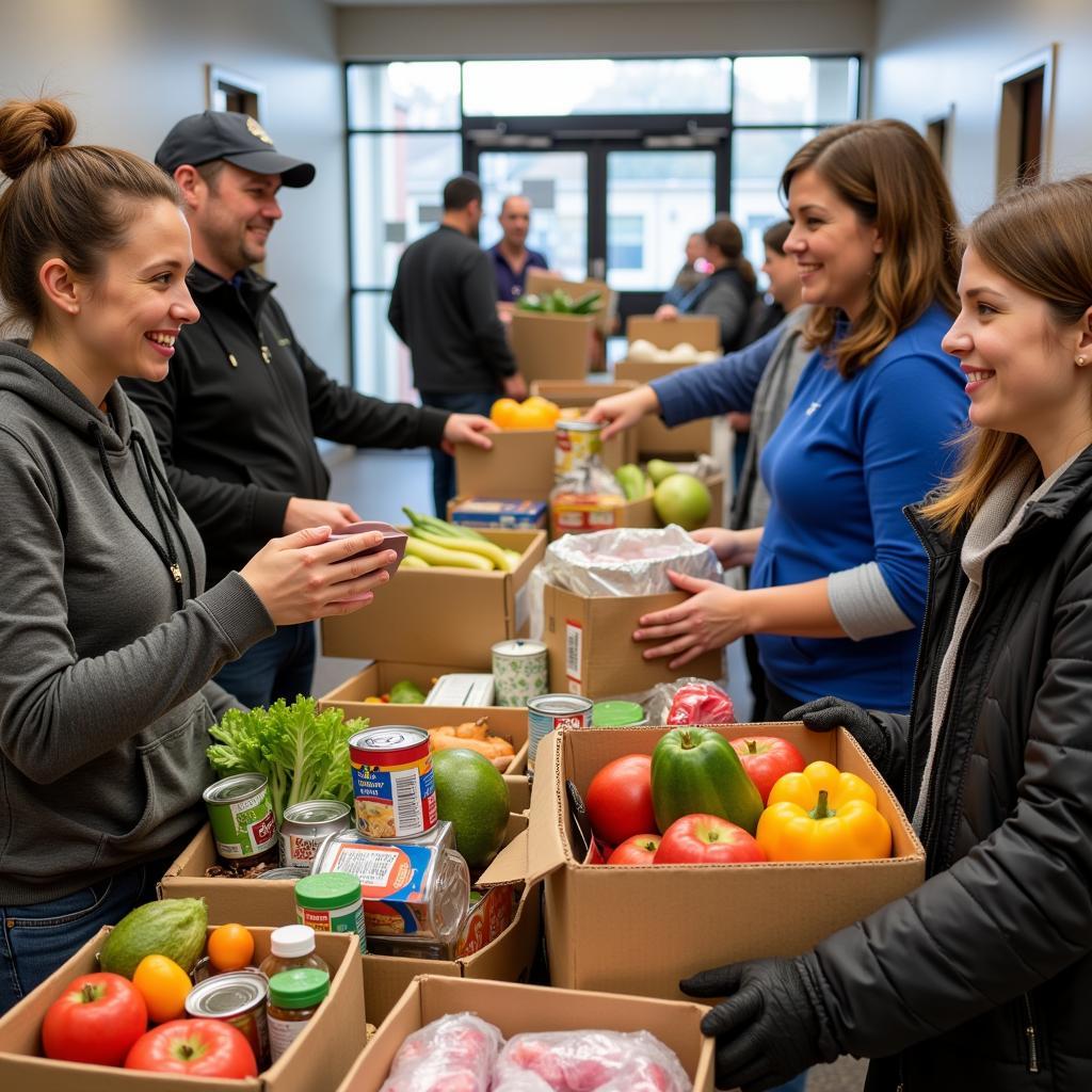 Bonney Lake WA Food Bank Distribution Event