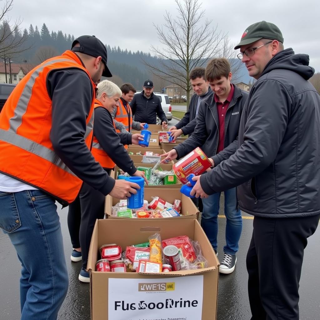 Bonney Lake WA Food Drive Community Support