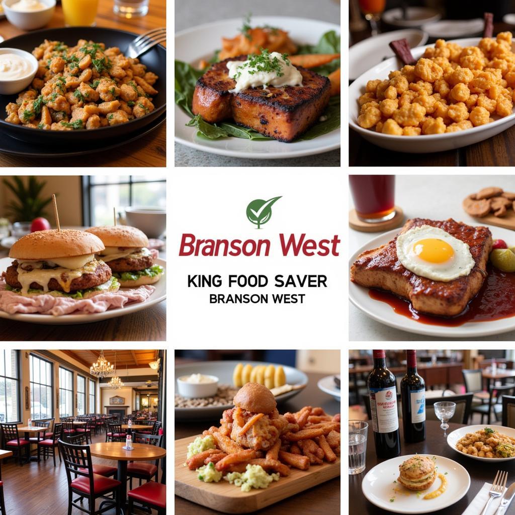 Branson West Restaurants with King Food Saver Deals