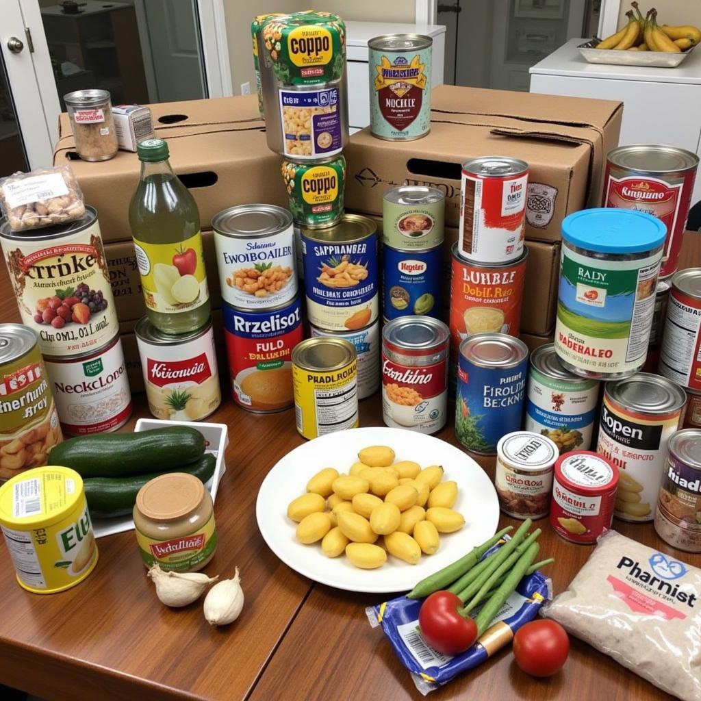 Food Donations at the Buckley Food Pantry