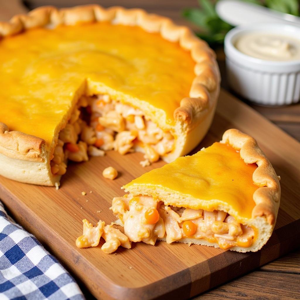 Buffalo Chicken Pot Pie