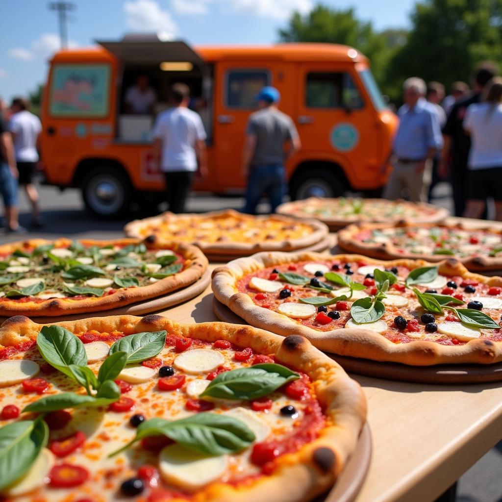 Buffolina Food Truck Pizza Menu