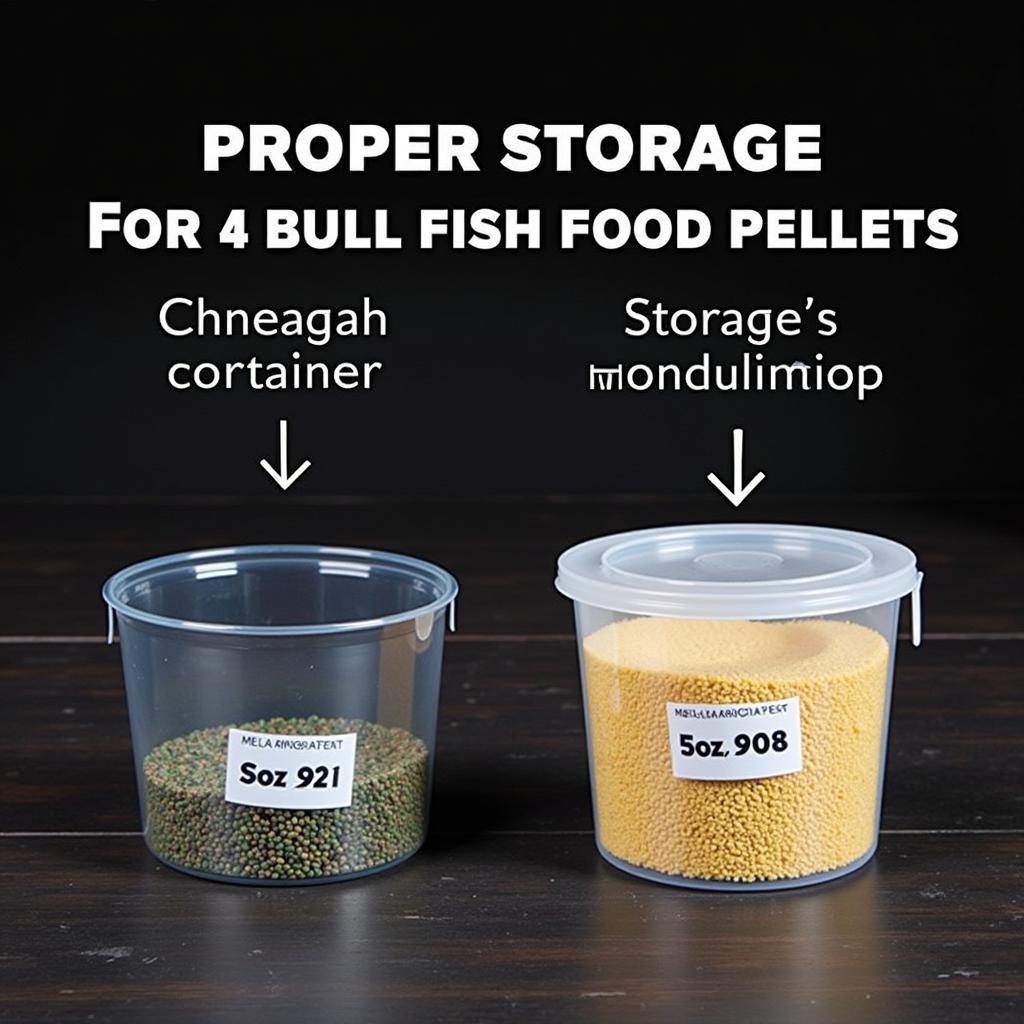 Proper Storage of Bulk Fish Food Pellets