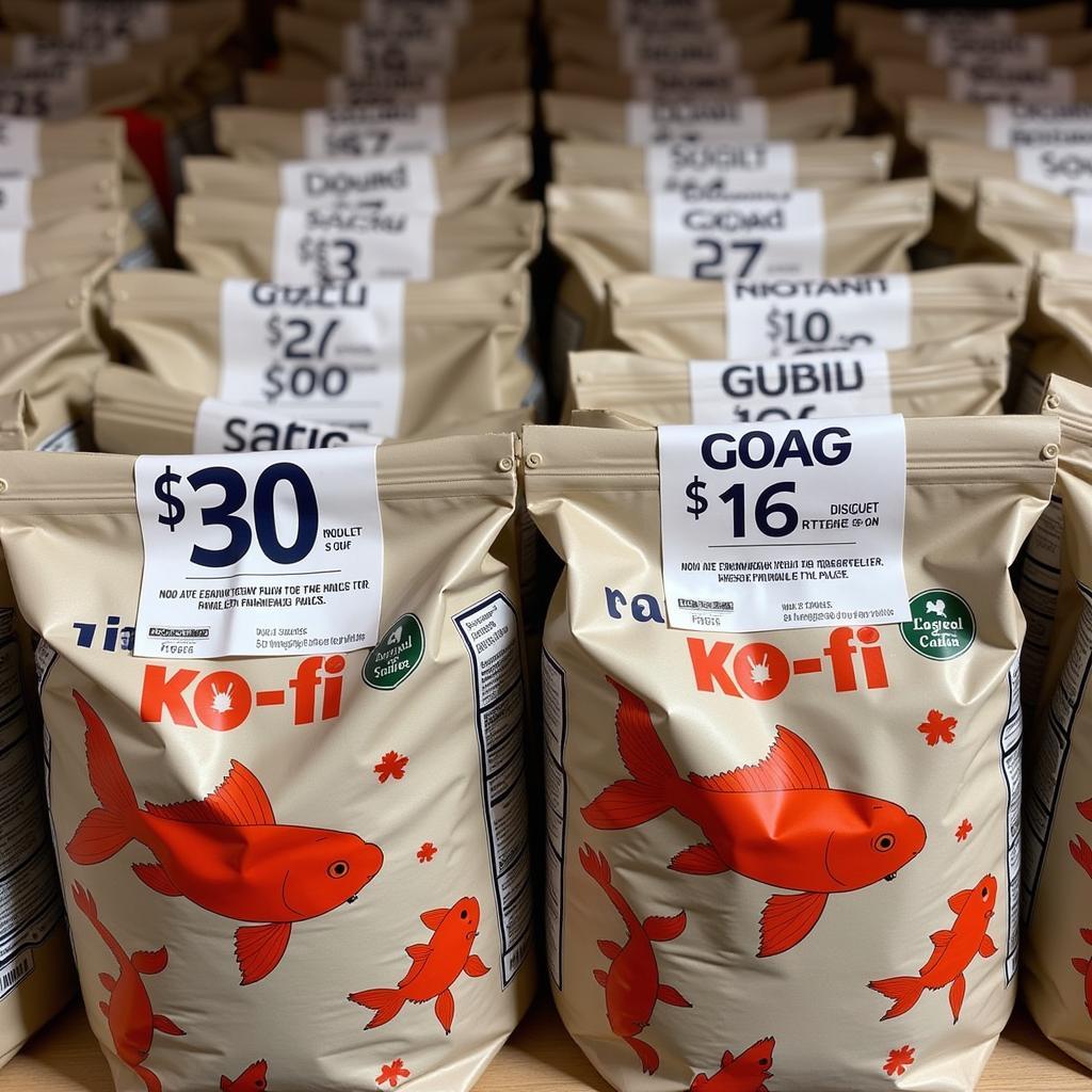 Savings on Bulk Koi Food Purchases