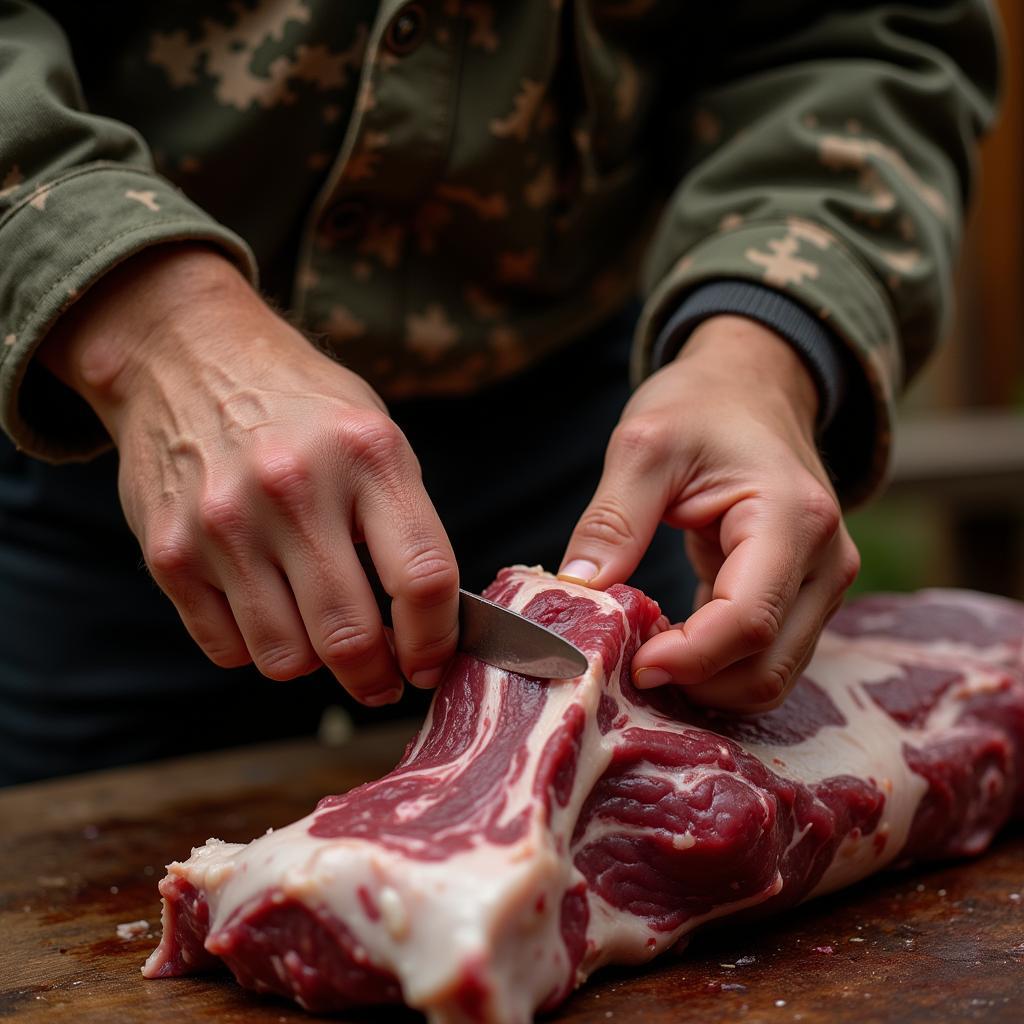 Butchering Wild Game