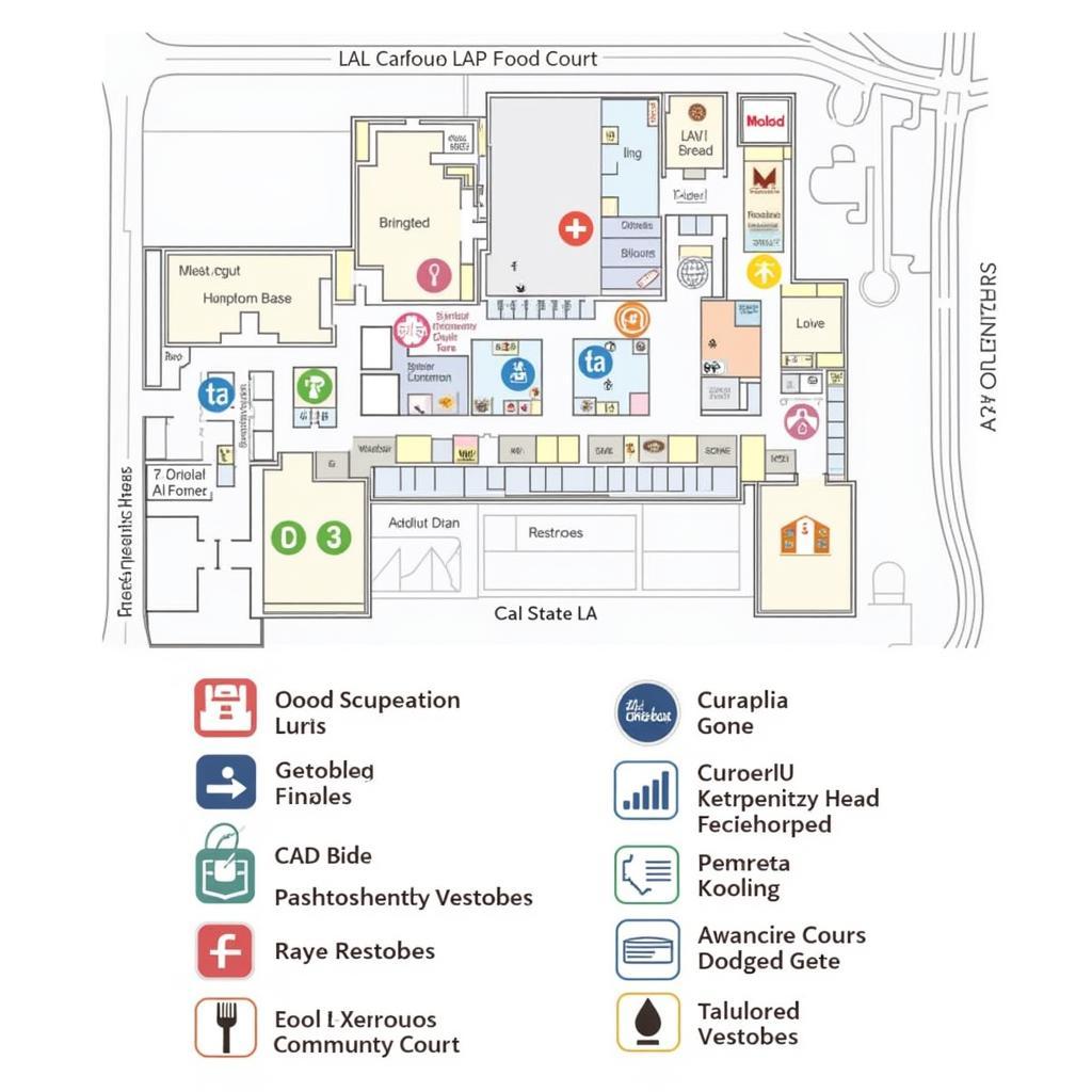 Navigating the Cal State LA Food Court