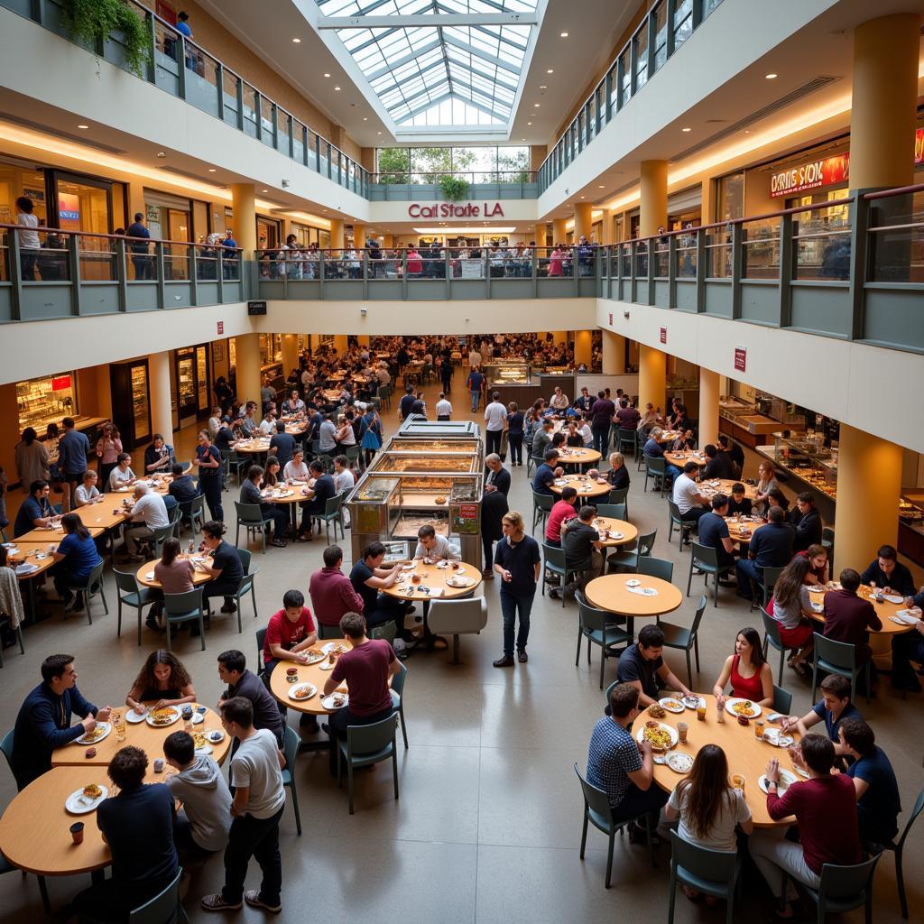 Cal State LA Food Court - A Vibrant Hub