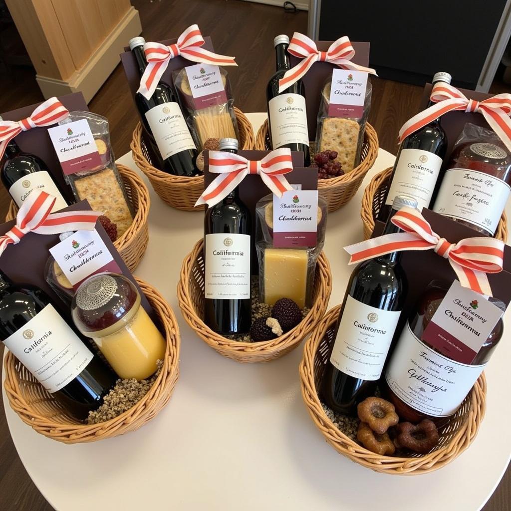 California Food Gift Basket as a Corporate Gift