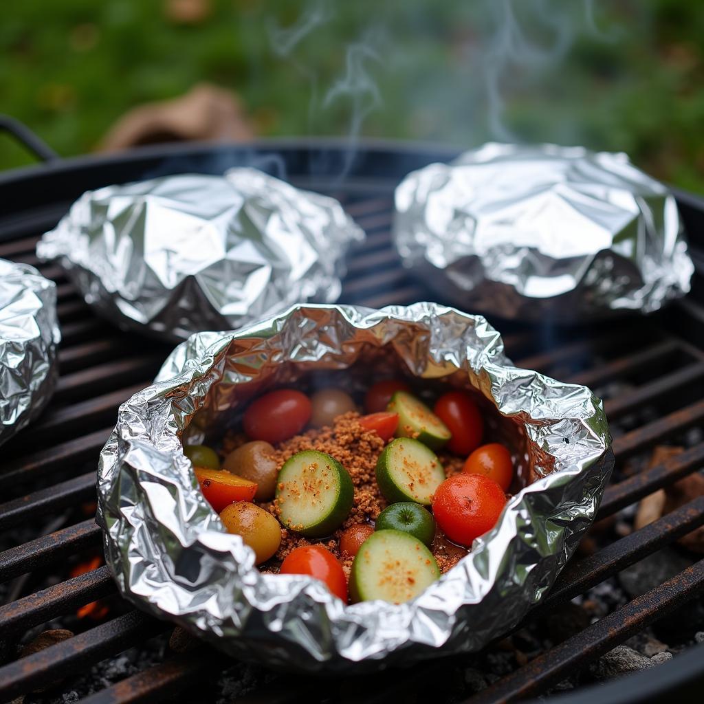 Campfire Foil Packet Meals for No-Fridge Camping