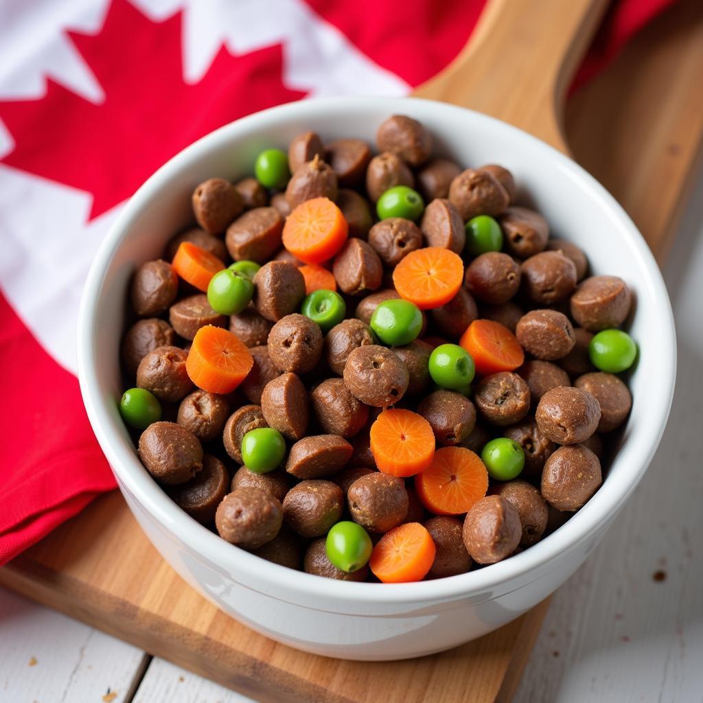 Fresh, Wholesome Ingredients in Canadian Dog Food