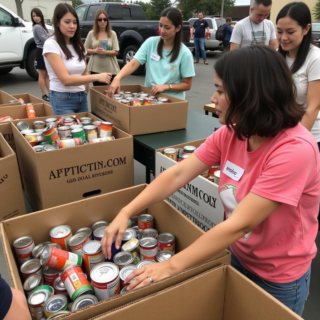 Canned Food Drive Donation