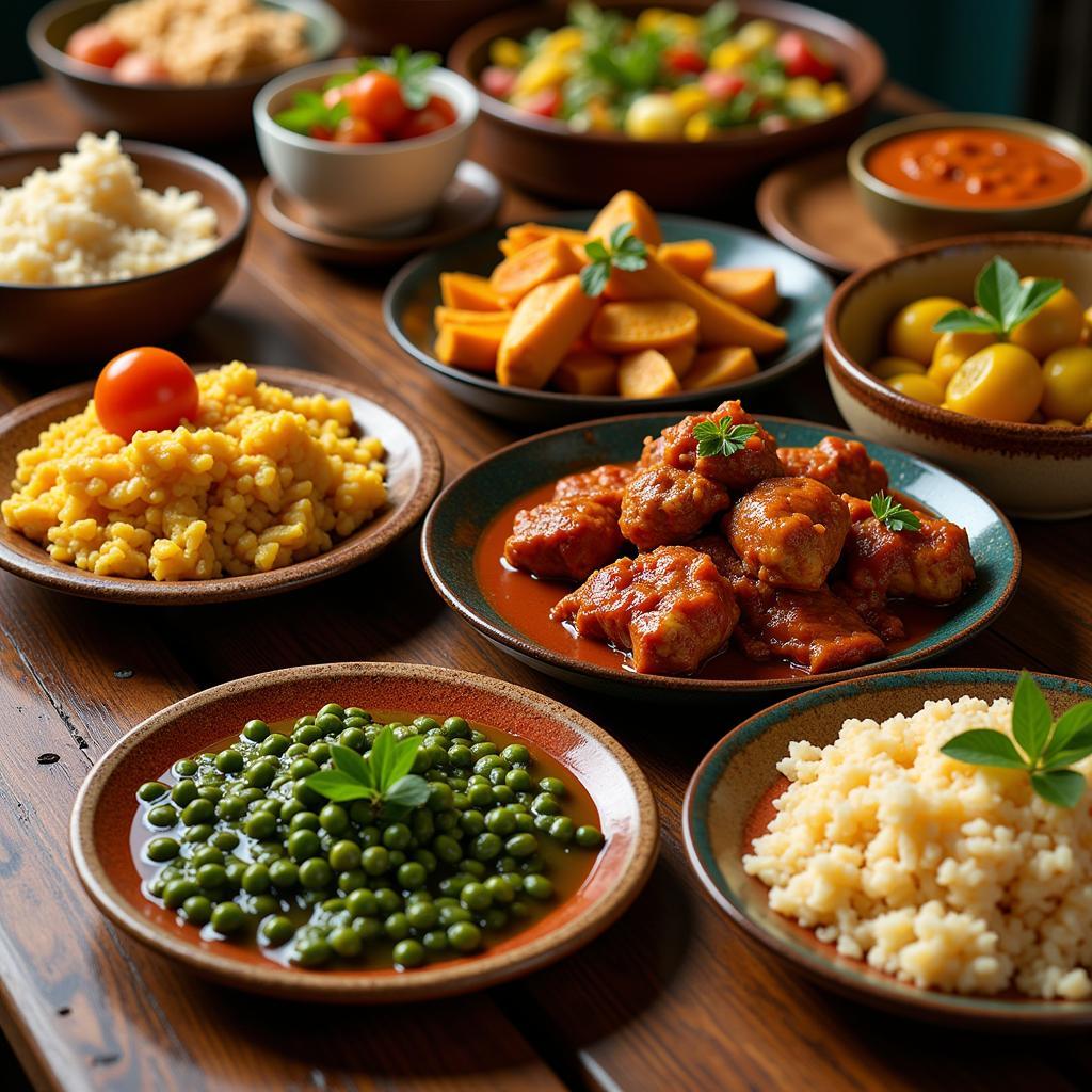 A Colorful Array of Caribbean Dishes in Columbia, MD