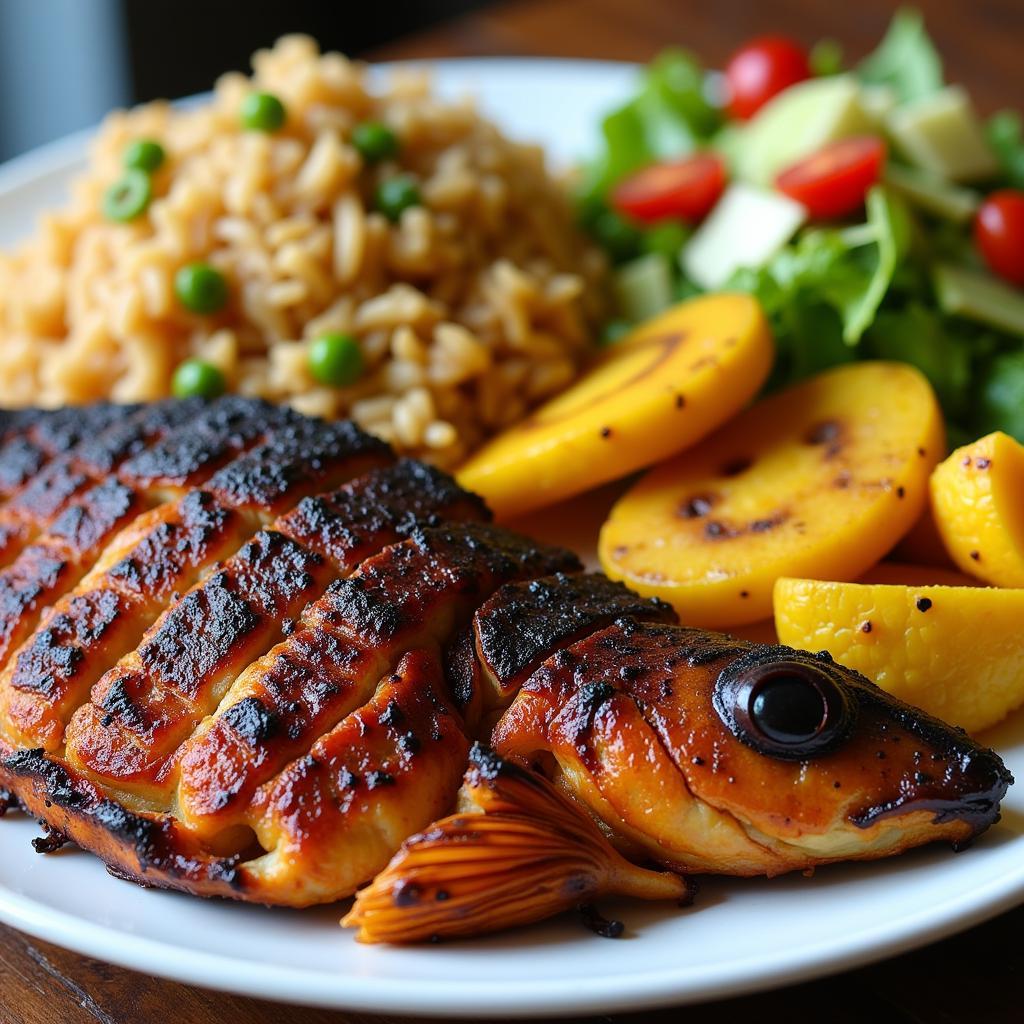 Caribbean Jerk Fish - A Surf Food Delight