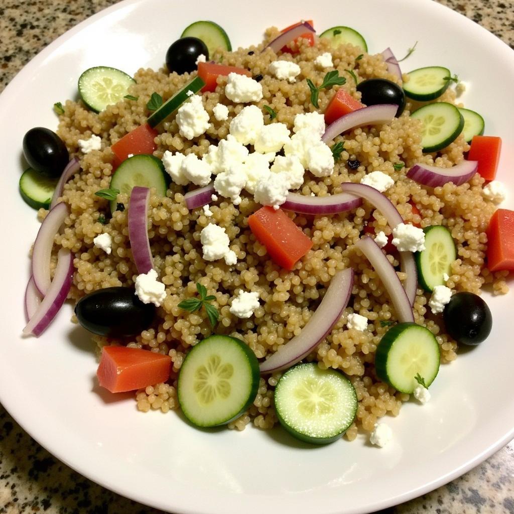 Carlie C's Mediterranean Quinoa Salad Special