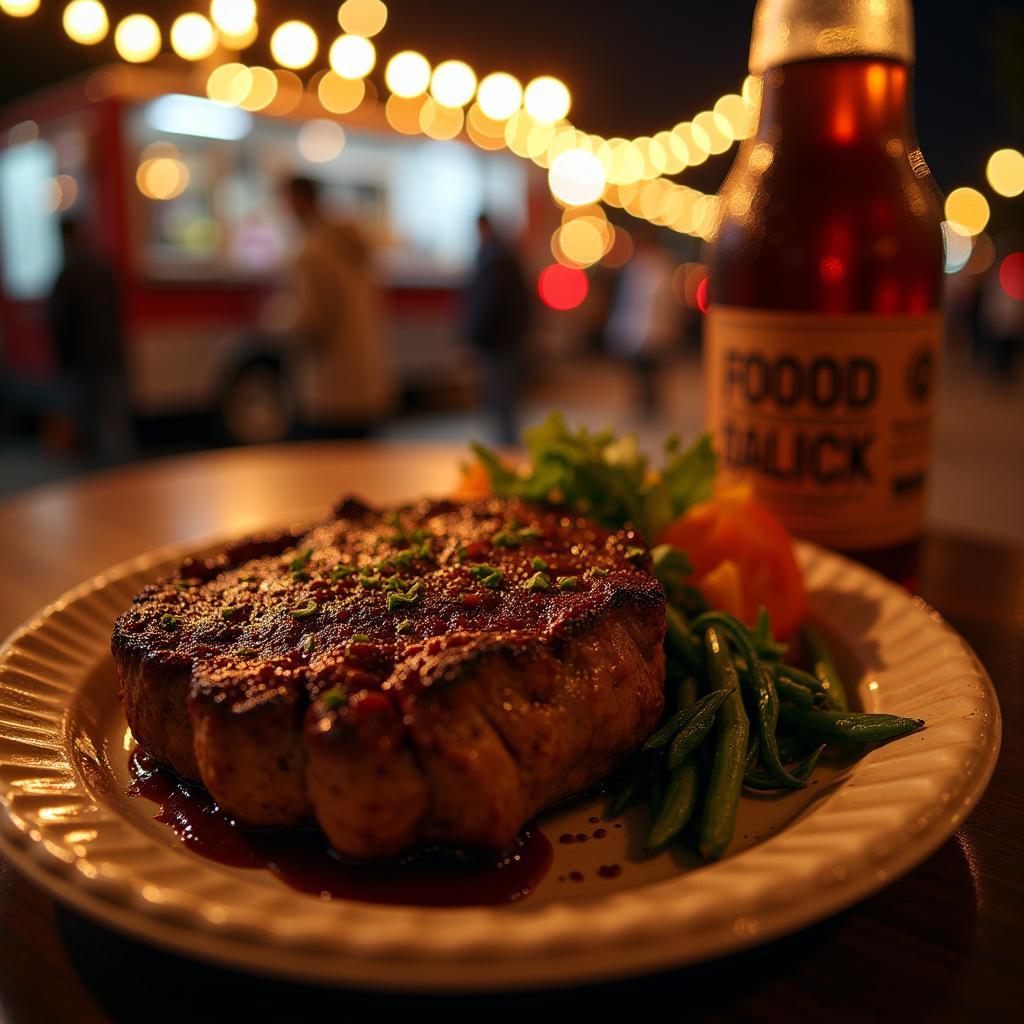 Delicious Steak from a Carnivore Food Truck