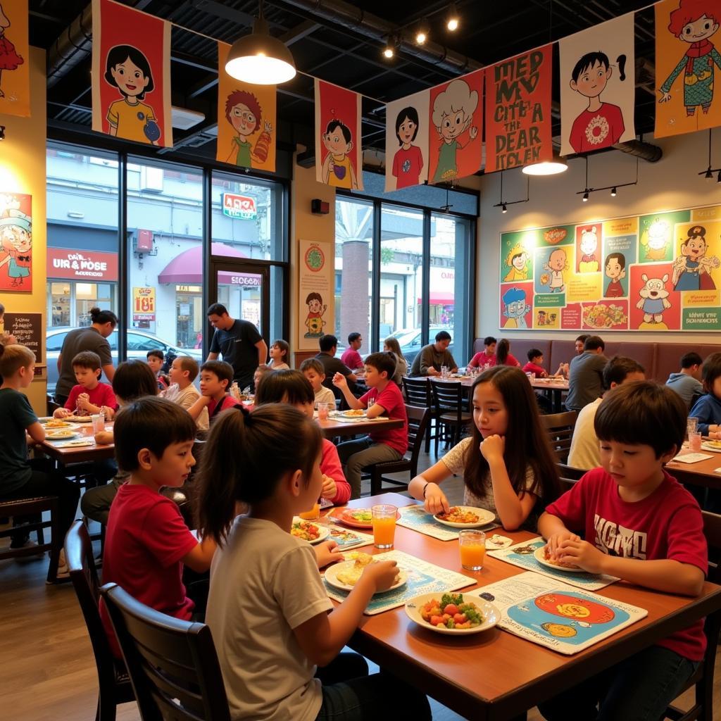 Cartoon Network Themed Restaurant