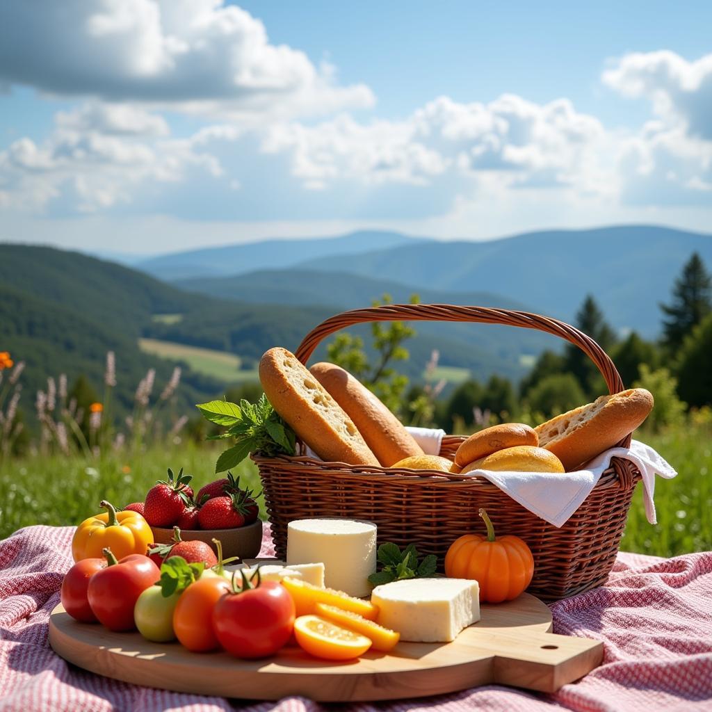 Castle in the Sky Inspired Picnic