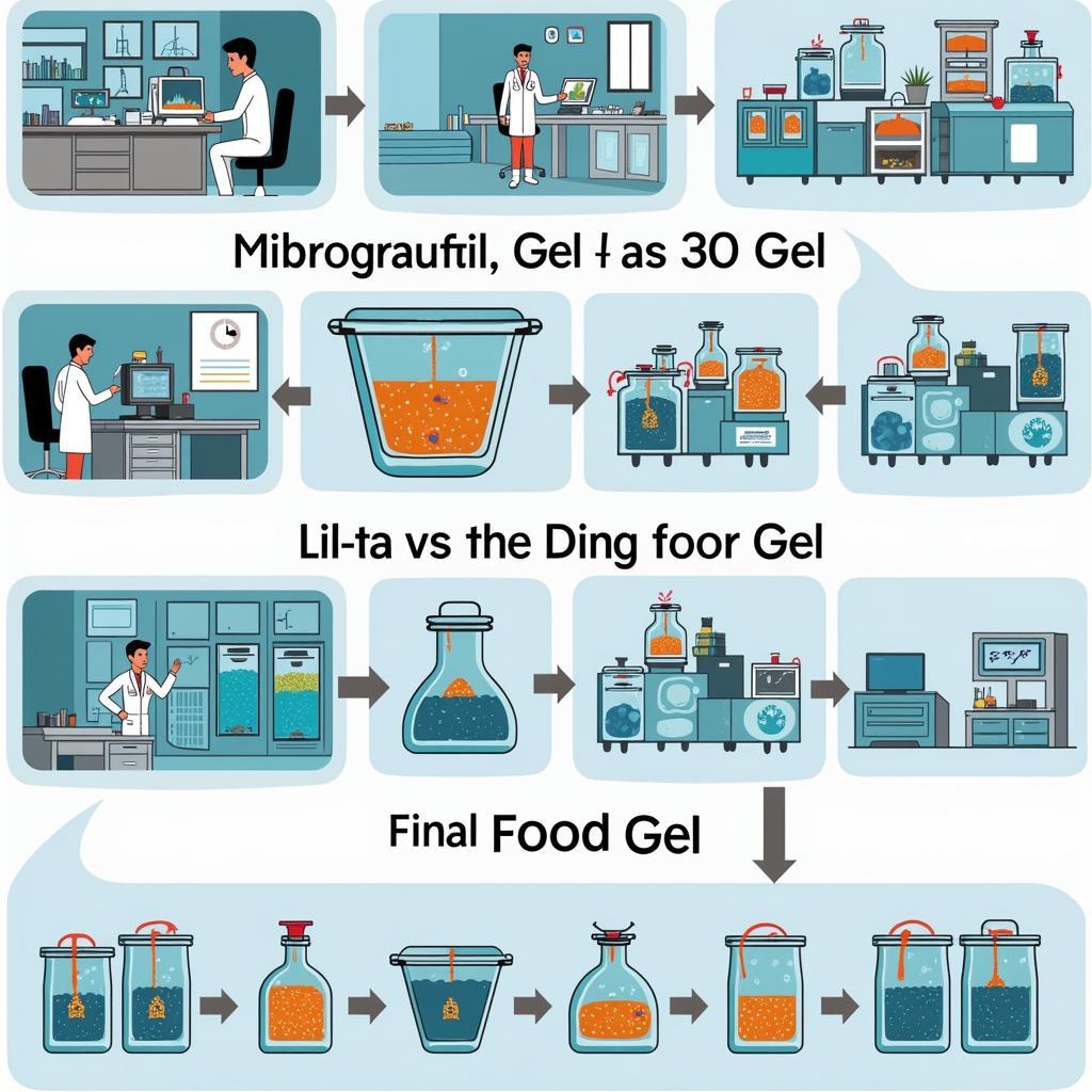 Cell Food Gel Production Process