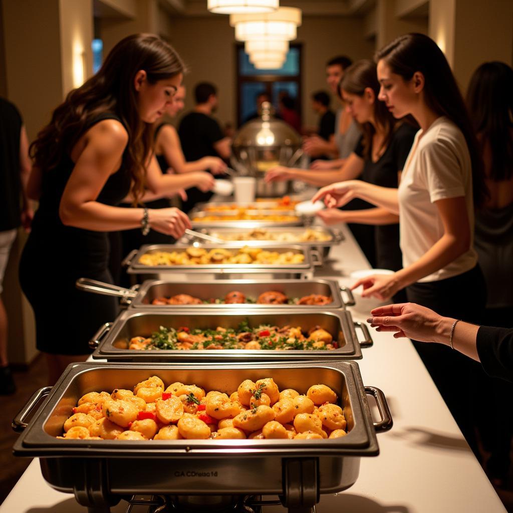 Chafing dishes are perfect for catering events and buffets, ensuring food stays warm and appealing for hours.