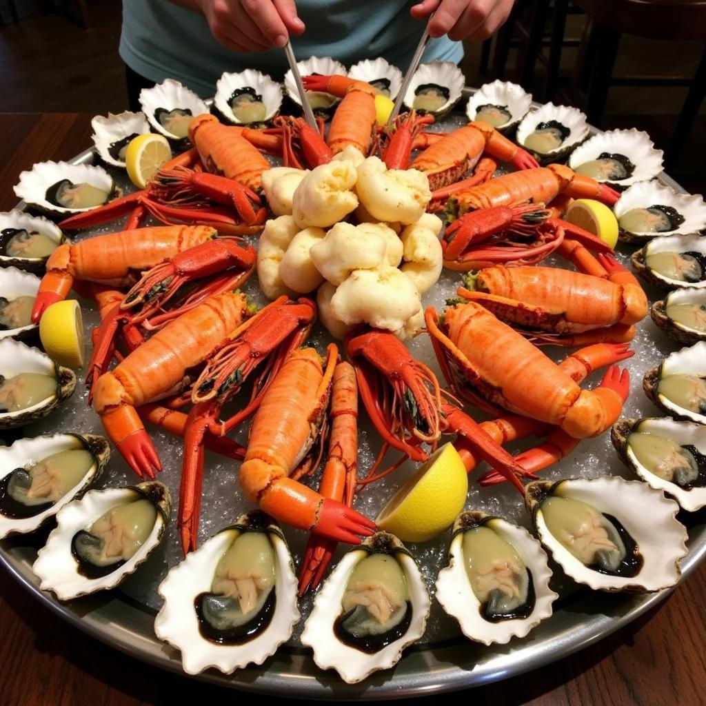 Charleston Oyster House Food Challenge