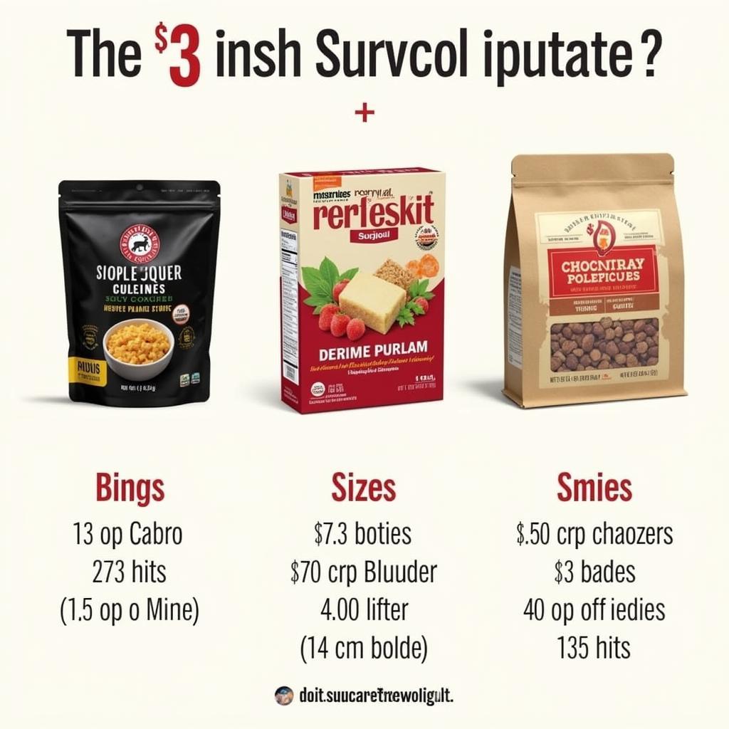 Comparing Different Cheap Survival Food Kits