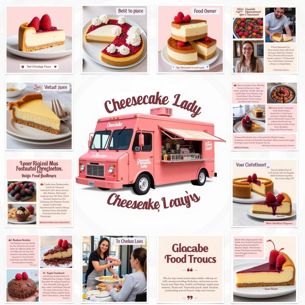 Cheesecake Lady Food Truck Social Media Presence