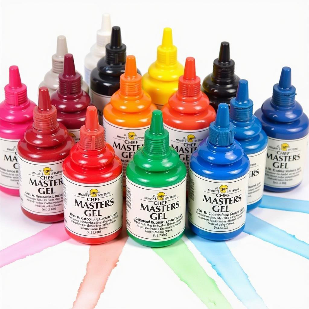 Chef Masters Gel Food Coloring Set