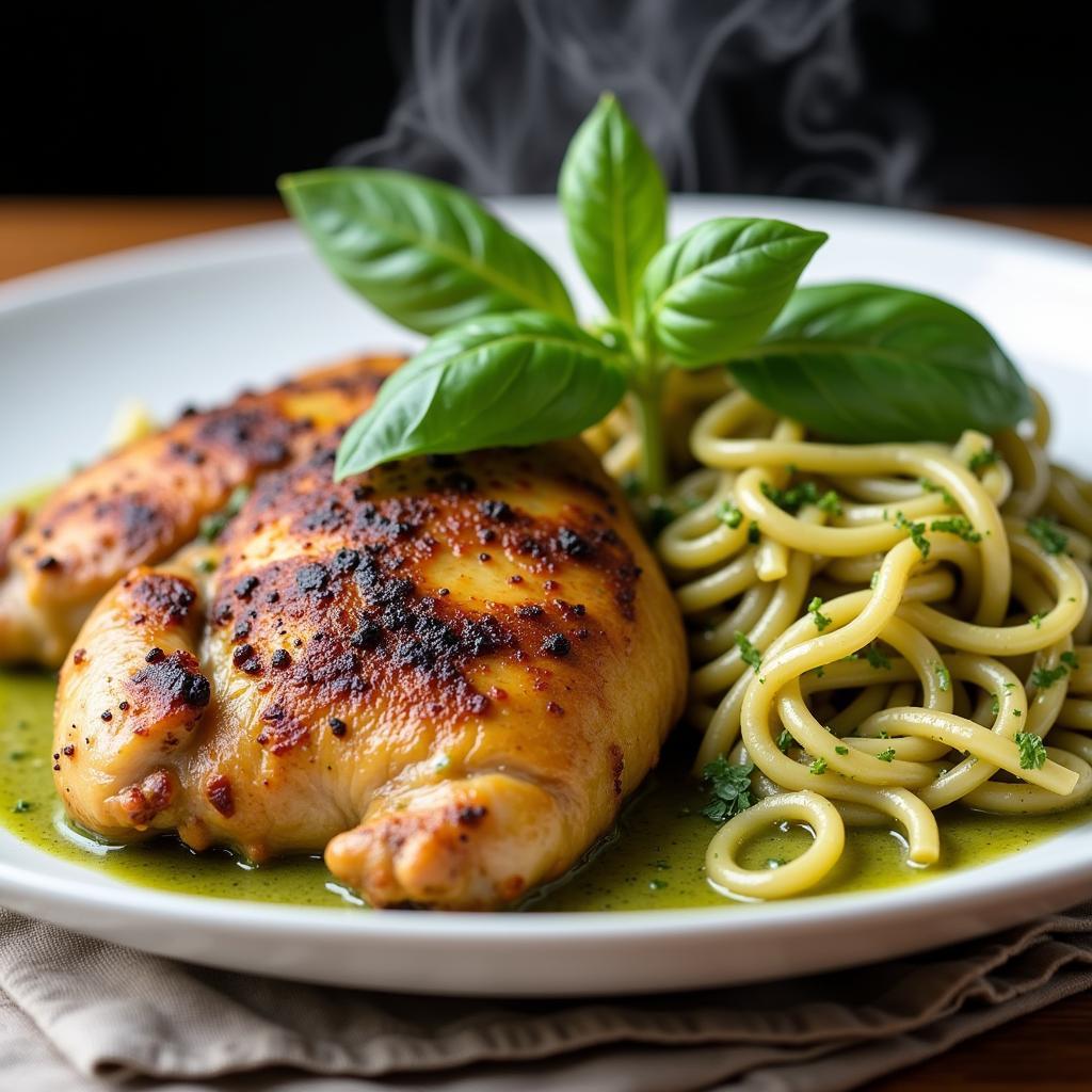 Delicious Chicken and Pasta Dinner