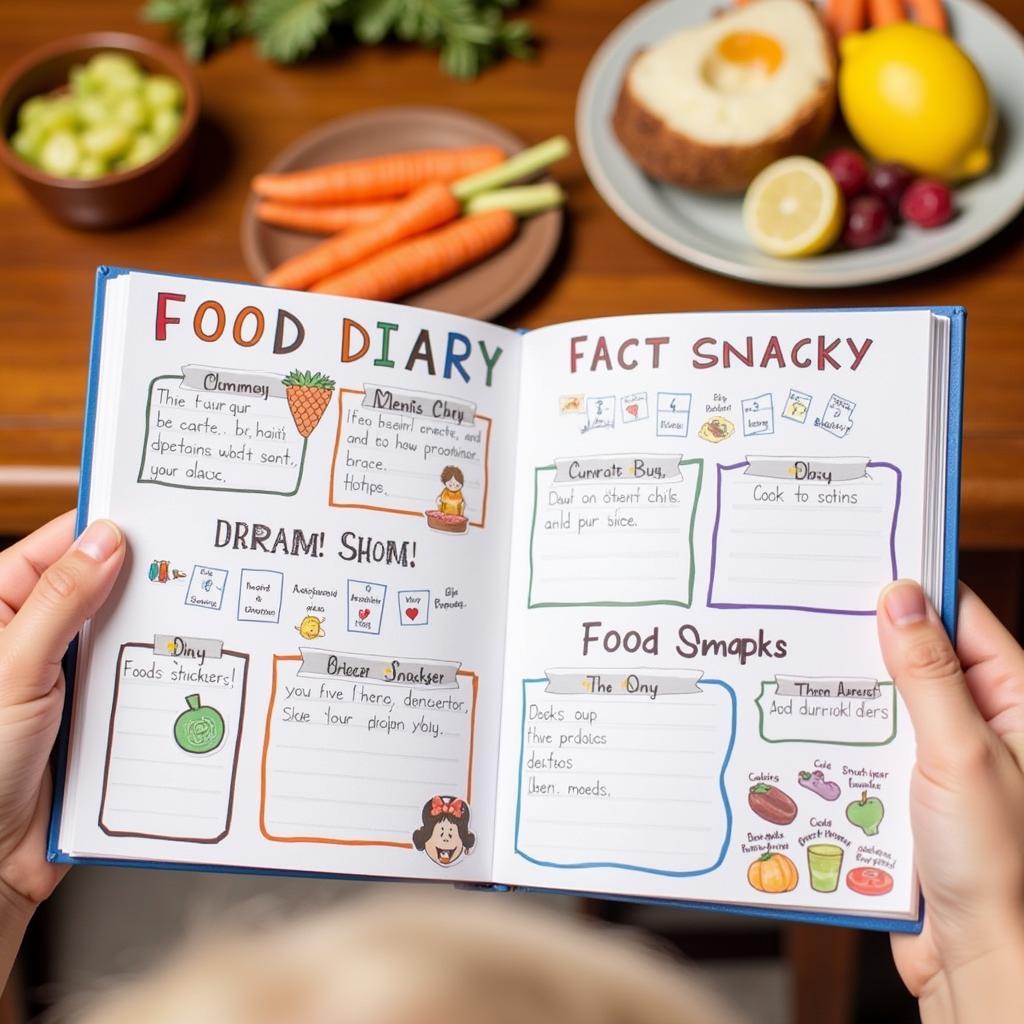 Children's Food Diary for Picky Eaters