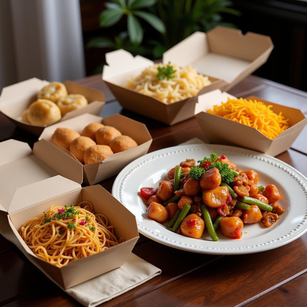 A variety of Chinese dishes available for delivery in Pittsfield MA