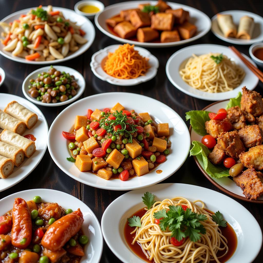 A Variety of Chinese Dishes Available for Delivery in Tallahassee