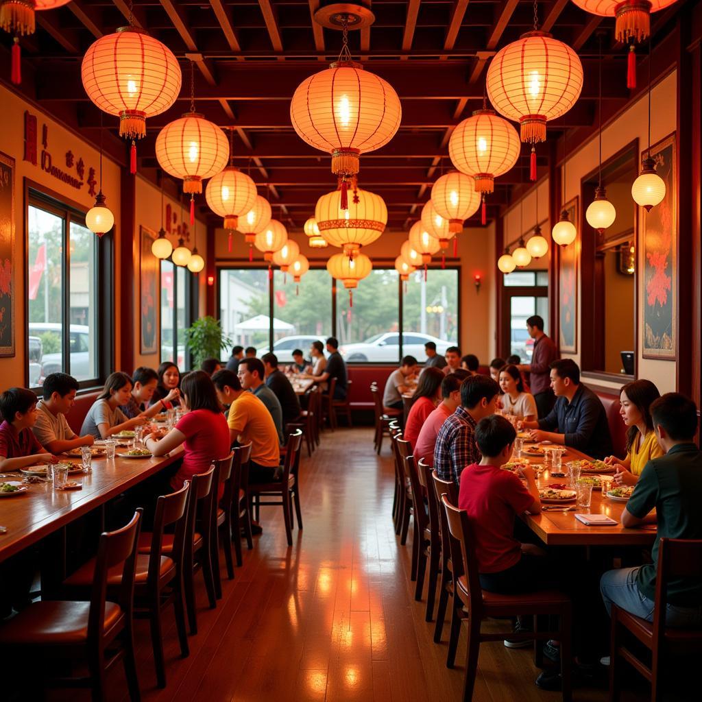 A bustling Chinese restaurant in Ocean NJ