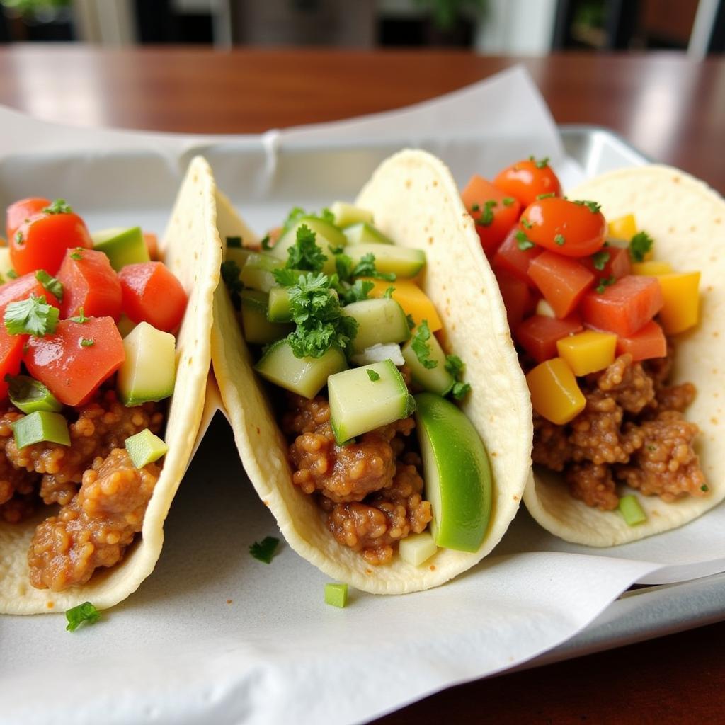 Chomp'z Food Truck Menu Tacos