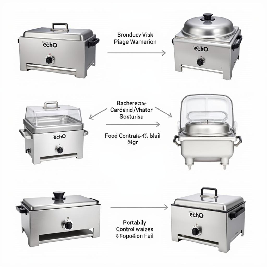 Factors to consider when choosing an echo food warmer such as capacity, temperature control, and portability.