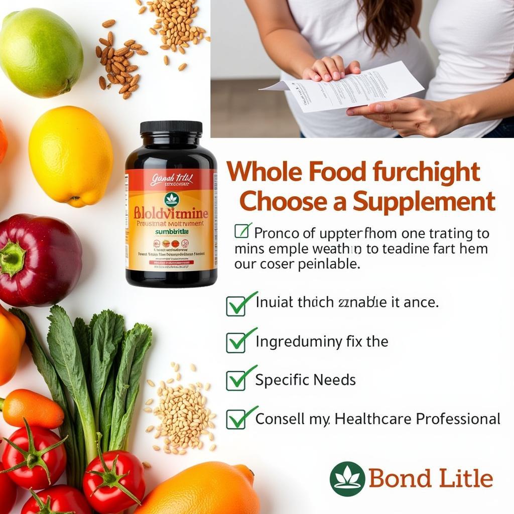 Choosing the Right Whole Food Multivitamin Plus Supplement